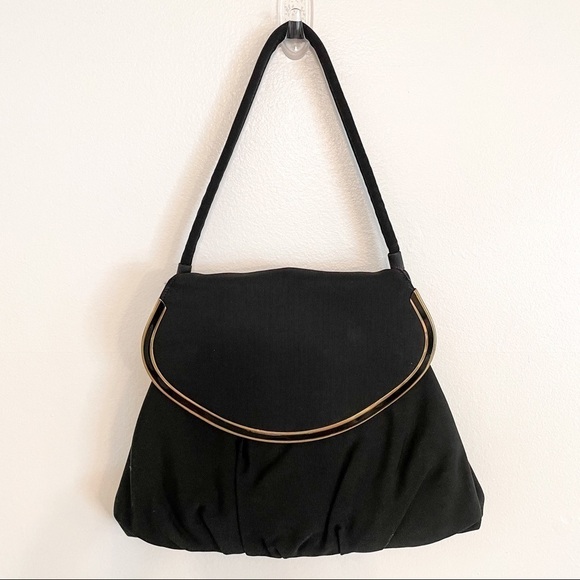 Vintage 1950s Garary Wool Handle Shoulder Bag - Picture 1 of 8